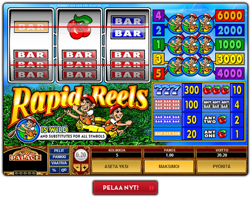 rapid reels hedelmäpeli netissä